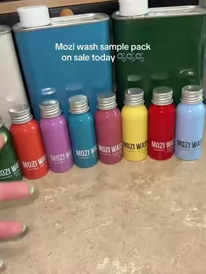 Mozi wash sample pack #moziwash #laundrydetergent #laundrysamplepack #dealsforyoudays #laundry 