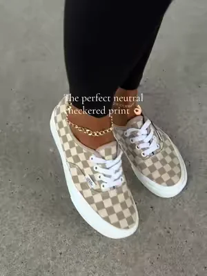 And this price!! @vans #vans #vansshoes #checkeredprint #tiktokshopcreatorpicks #dealsforyoudays 
