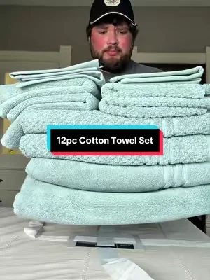 Was time to upgrade our bath towels #towelset #cottontowel #homeessentials #towels #bathtowel 