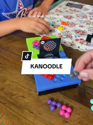 Heavy on the no tablet summer over here! This fun little game has been my sons favorite for weeks and I love that it’s working his brain too!  #game #stemtoys #toys #screenfree #kanoodle 