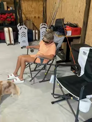 Replying to @mama_m_2boys Timber ridge Flow motion rocker #rockingpatiochair #campingchair #foldingchair #qvcloyaltyprogram#QVCTikTokSuperBrandDay  