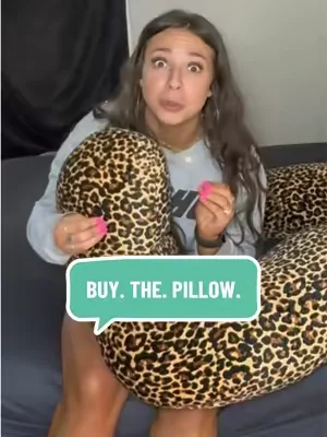I don’t even care if you’re not pregnant… BUY THE PILLOW. 😂😴 Best sleep I’ve had in YEARS! 