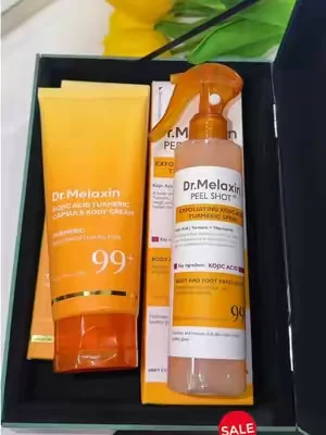 @Dr.Melaxin 2-Step Body Glow Routine | Kojic Turmeric Spray & Brightening Cream for Dark Spots & Smooth Skin#dealsforyoudays 