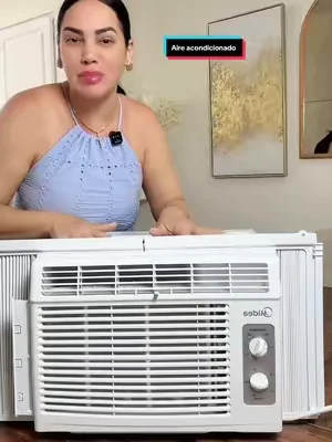 DFYD】Aire acondicionado de ventana pequeño Midea EasyCool de 5000 BTU con controles mecánicos – Enfría hasta 150 pies cuadrados; cuenta con controles mecánicos fáciles de usar y filtro reutilizable; ideal para dormitorios pequeños, salas de estar y oficinas en casa.#tiktokshopcreatorpicks #dealsforyoudays #aireacondicionado #airconditioner #esencialesdelhogar 