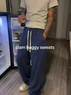 easy daily pair with real shape #sweatpants #baggypants #baggysweats #streetwear #xybca 
