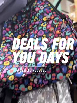 🚨 Deals For You is here! 🛍️✨  Our entire store is on sale, but your discounts may be different from someone else’s! 👀 Check your TikTok Shop offers and see what special deals are waiting for you. 💕 Don’t miss your chance to save on your favorite bags! #dealsforyoudays #irisandrainbow 