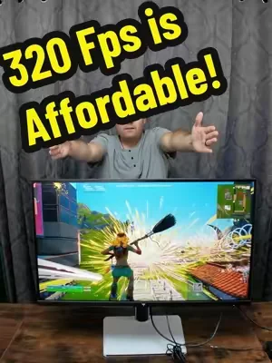 320 hz 1440p 27binch for this price?! #monitor #gamingmonitor #GamingSetup #dealsforyoudays #Summervibes 