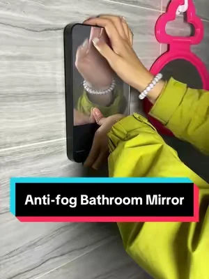 the shipping is free + itd make aperfect stocking stuffer#showermirror #shaving #antifogmirror