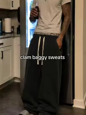 easy daily pair with real shape #sweatpants #baggypants #baggysweats #streetwear #xybca 