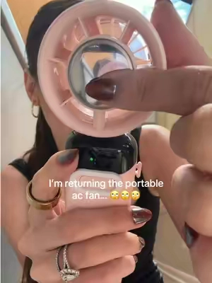 this would happen… 😮‍💨😭 #fan #portable #cool #summervibes #dealsforyoudays 