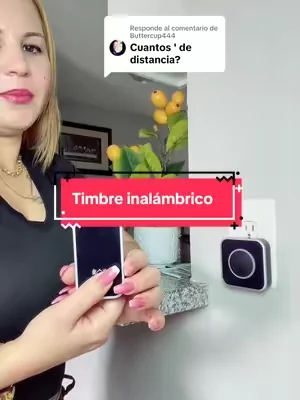Respuesta a @Buttercup444 timbre inalámbrico con 1000 pie de alcance resistente al agua, sin wifi sin internet sin instalación de cables #timbreinalambrico #facilinstalacion #homehacks #dealsforyoudays #paratiiiiiiiiiiiiiiiiiiiiiiiiiiiiiii 