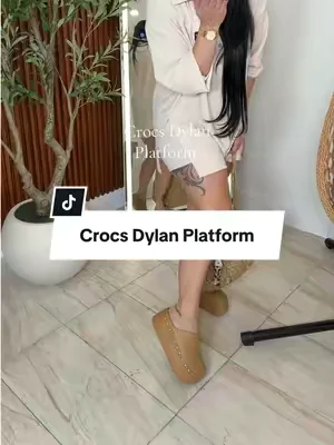 Crocs Women’s Dylan Platform Elevated Clogs #tiktokshopcreatorspicks #DealsForYouDays #crocs #clogs #Summervibes 
