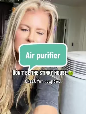 The only air purifier you need for your whole house and it’s much more cost effective! #airpurifier #purifier #cleanair #homedecor #homeupgrades @Blueair 