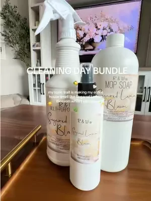 Sugared Lemon Blossom has me in a chokehold 🍋✨🤍 The Cleaning Day Bundle is finally restocked, but this scent is still limited edition and once it’s gone, it’s gone. It’s the scent that makes my house smell like a luxury resort, and I have a feeling this might be our last chance to grab it this year. #rwco #sugaredlemonblossom #cleaningdaybundle #homefragrance #dealsforyoudays