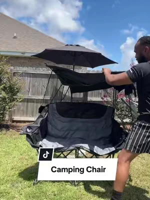 Double camping Chair.  #summervibes #dealsforyoudays #tiktokshopcreatorpicks 
