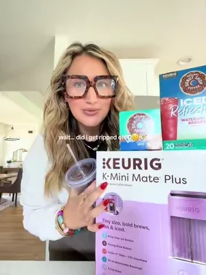 Keurig dropped WHAT?! ☕️😳✨ #qvc #keurig #keurigcoffee #giftsforher #coffeetiktok 