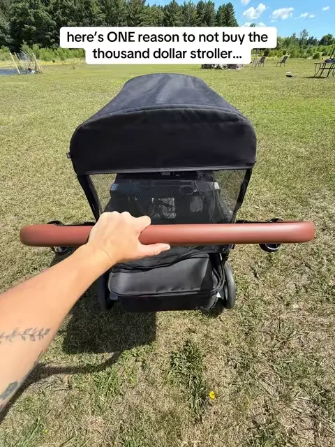 I can’t believe I was so close to spending a grand on a wagon when this one exists! This has been my favorite summer purchase, it makes hauling the kids around SO easy! It truly is the best bang for your buck 🫶 #4seaterwagon #affordablestrollerwagon #harppababy #harppa #momfinds @Harppababy.us 