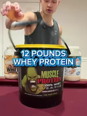 12 pounds of the most affordable whey protein powder  @Goliath Labs #wheyprotein #proteinsale #proteinpowder 
