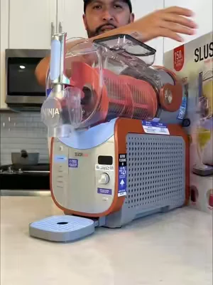 It is unreal 😳 #ninjaslushimax #slushymaker #slushy #kitchenessentials #dealsforyoudays 