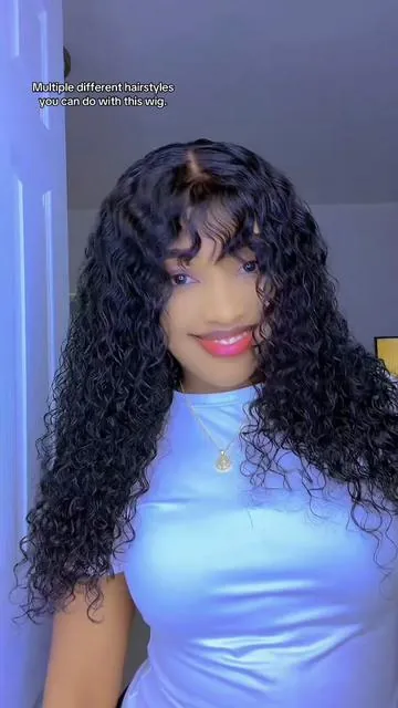 This wig is absolutely stunning❤️  @UNice Hair #wighair #humanhair #shaggy #summervibe #fyp 