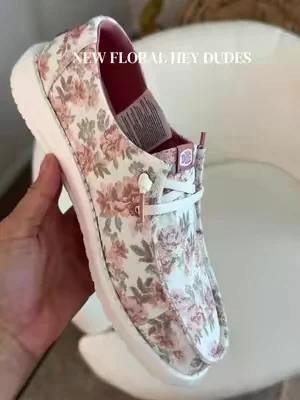 #heydudes #heydudeshoes #newheydudes #floral #tiktokshopcreatorpicks 