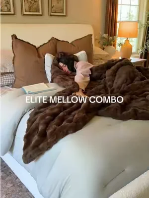 It’s giving elite cozy girl bedroom ☁️✨☕️ @Mellow Sleep  #mellowsleep #marshmellowcomforter #mellowpuffpillow #cozytok #bettersleep 
