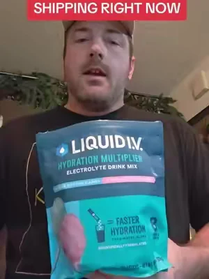 Liquid I.V. Hydration Multiplier - Cotton Candy - Hydration Powder Packets | Electrolyte Powder Drink Mix | Convenient Single-Serving Sticks | 8 Vitamins & Nutrients | 1 Pack (16 Servings) #DealsForYouDays #SummerVibes #summerwins #tiktokshopsummerturnup #TikTokShopDealsForYouDays 