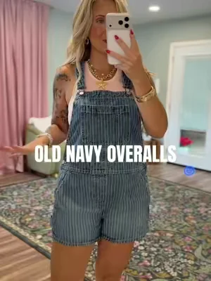 @Old Navy #overalls #shortoveralls #overallsoutfits #summerstyle #tiktokshopcreatorpicks  