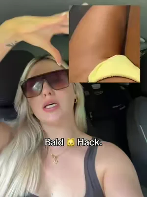 I didn’t even think it was gonna work😭 #razorbumps #bikiniseason #shavingtips #tiktokmademebuyit #peachslices 