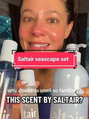 This scent reminds me of something from high school, but I can’t figure out what. Not a perfume exactly, not a body spray… just one of those smells that instantly feels familiar. #BodyCareRoutine #EverythingShower #SelfCareRoutine #SummerScent #TikTokMadeMeBuyIt @Saltair Body 