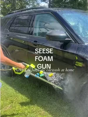 Why give a car wash your money, when you can get this foam gun and put the hubbs to work 😜🫧💦🧽🧼 @SEESE Store   【DealsForYouDays】SEESE Car Wash Foam Gun for Garden Hose, Foam Cannon Car Wash Kit with High Pressure Nozzle & 3 Spray Modes, Hose Foam Blaster for Cars, Trucks, RV, Motorcycle Cleaning #cleaninggadgets #carwash #dealsforyoudays #tiktokshopdealsforyoudays #outdoorcleaning 