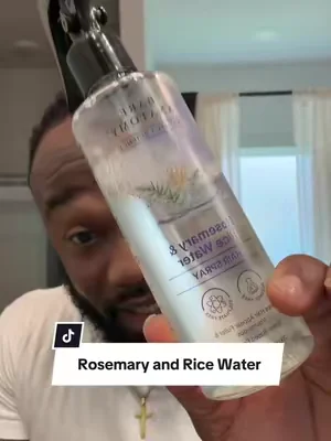 Rosemary & Rice Water.  #summervibes #dealsforyoudays #tiktokshopcreatorpicks #rosemary #resultsmayvary 