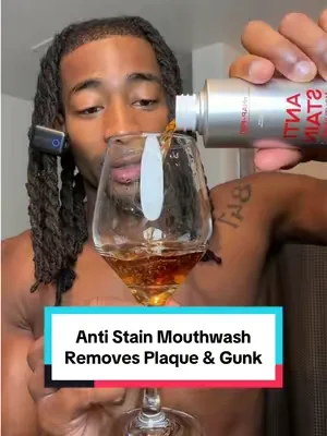 This is way better than your average mouthwash 🥶 #teethwhitening #mouthwashing #dealsforyoudays #plaqueremover #oralhealth 