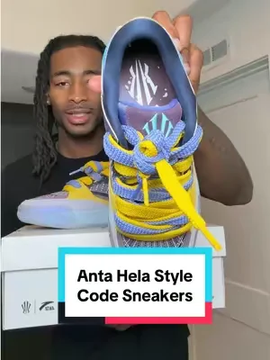 One of the most coolest designs on a sneaker & they are comfy to wear 🔥 #antasports #sneakers #dealsforyoudays #unisexsneakers #kicks 