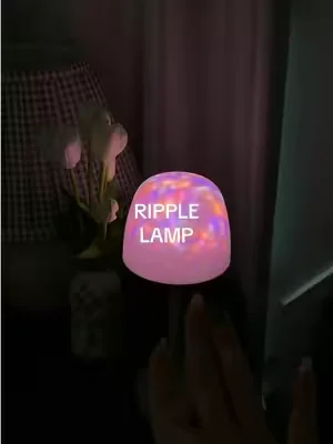 Replying to @Amy 🤍 my fave lamp ever 🌈 #ripplelamp 