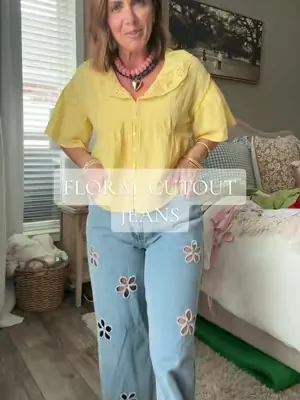 Adorable summer jeans!  #jeans #denim #dealsforyoudays 