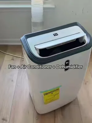 Cowsar portable air conditioner cools our entire upstairs! #cowsar #portableairconditioner #acunit #portableac 