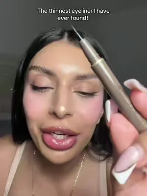 I have found the thinnest pigmented eyeliner!  @Judydoll US   #Eyeliner #liner #eyelinerpen #dealsforyoudays #judydoll 