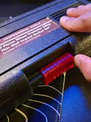 CASOMAN wheel protector impact socket set designed for OEM and aftermarket wheels with rim-safe sleeves, nylon inserts, and impact-rated CR-MO steel. Thin-wall sockets, secure 6-point grip, and color-coded sizes make tire changes and wheel work faster while helping prevent scratches. #impactsocket #wheeltools #carwheels  #lugnut  #garagegear