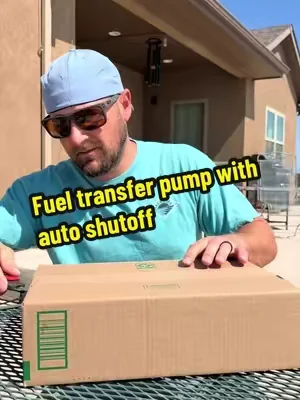 Fuel transfer pump with auto shutoff #tools #powertools #bluecollar