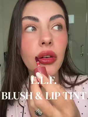 BeneNO THANK YOU get these instead 👏🏼👏🏼👏🏼 @e.l.f. Cosmetics #elf #elfCosmetics #lipstain #blushhack #dealsforyoudays 