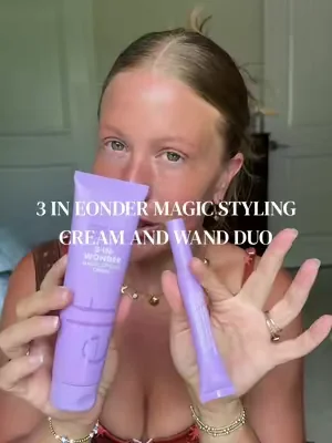 elf cosmetics haircare!? 3-in-wonder styling cream and wand duo #3inwonder #elfcosmetics #elfhaircare #slickback @E.L.F Cosmetics 