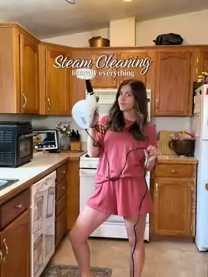steam cleaner is superior 😮‍💨 #steamclean #CleanTok #satisfying #dealsforyoudays ##cleaninghacks