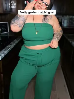@PrettyGarden #prettygarden #matchingset #plussizefashion #DealsForYouDays #curvyfashion 