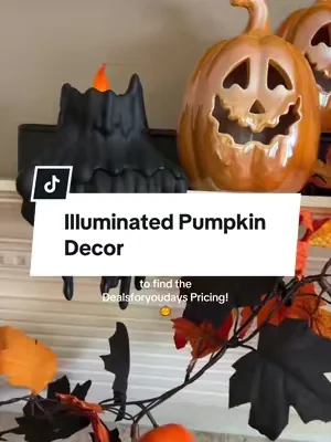 Spooky Season will soon be upon us!! The best time to get your decor is now! @QVC, Inc  #illuminatedpumpkins #halloweendecor #spookyseason #pumpkindecor #qvc  