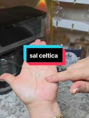 Si tomas agua todo el día y aun así te sientes cansada o sin energía, esta puede ser una excelente opción para complementar tu rutina. Yo agrego una pizca a mi vaso de agua cada mañana y me encanta. .   #DealsForYouDays  #OfertasTikTok  #SalCeltica 