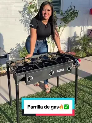 Respuesta a @alex estufa de Gas 💨 OFERTA RELÁMPAGO✅ #outdoorcooking #rovsun #cocinandoalairelibre #dealsforyoudays #tiktokshopcreatorpicks @ROVSUN.US 