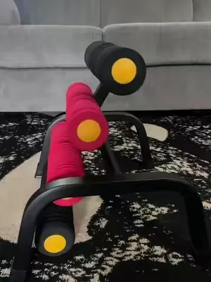 Relieve back tension, improve posture, and support spinal decompression with this compact mini inversion table. Designed for home use, this portable inversion trainer helps stretch the spine, reduce pressure on the lower back, and promote flexibility without taking up the space of a full-size inversion table. Ideal for fitness enthusiasts, office workers, athletes, and anyone looking to support recovery and mobility. The adjustable design accommodates a variety of users and fitness levels, making it easy to incorporate inversion therapy into your daily wellness routine. Lightweight, foldable, and easy to store, this mini inversion table is perfect for home gyms, apartments, and small workout spaces. Features & Benefits: ✔ Supports spinal decompression and back stretching ✔ Helps improve posture and flexibility ✔ Compact, space-saving design ✔ Adjustable and easy to use ✔ Great for home workouts and recovery routines ✔ Lightweight and portable for convenient storage #miniinversiontable #inversiontable #workout 