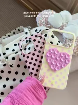 @velvetcaviar #polkadot #TikTokShopCreatorPicks #velvetcaviar #cutephonecase #pinkphonecase 