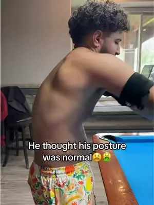 No wonder why his back, neck, & shoulders always hurt😭🍤‼️ #vkn #posturecheck #posturecorrection #DealsForYouDays #tiktokshopcreatorpicks 